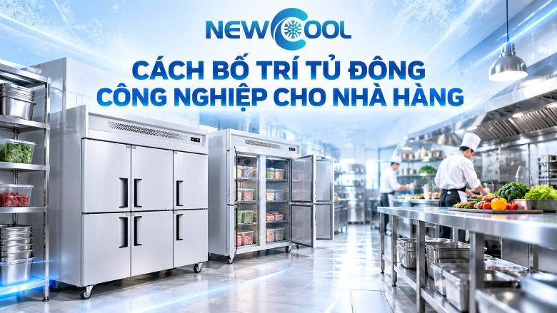 Cách bố trí tủ đông công nghiệp cho nhà hàng