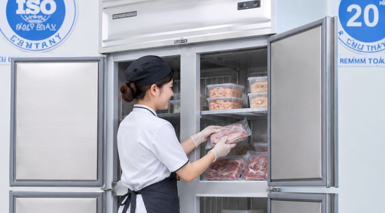 Sắp xếp thực phẩm khoa học, không chất quá đầy