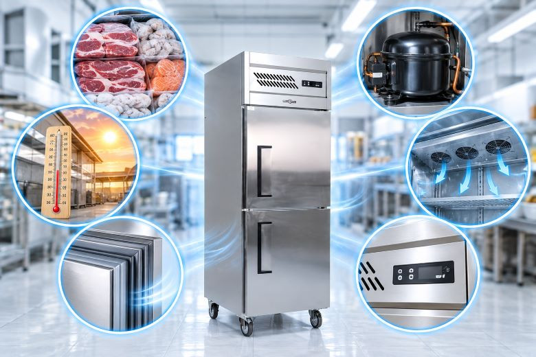 Những yếu tố ảnh hưởng đến khả năng làm lạnh của tủ đông công nghiệp 