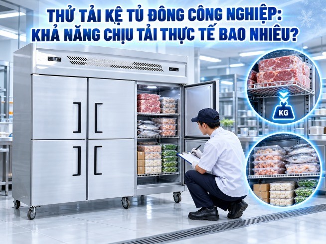 Thử Tải Kệ Tủ Đông Công Nghiệp: Khả Năng Chịu Tải Thực Tế Bao Nhiêu?