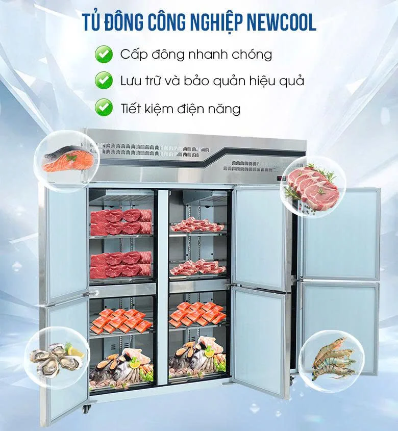 Tủ đông công nghiệp