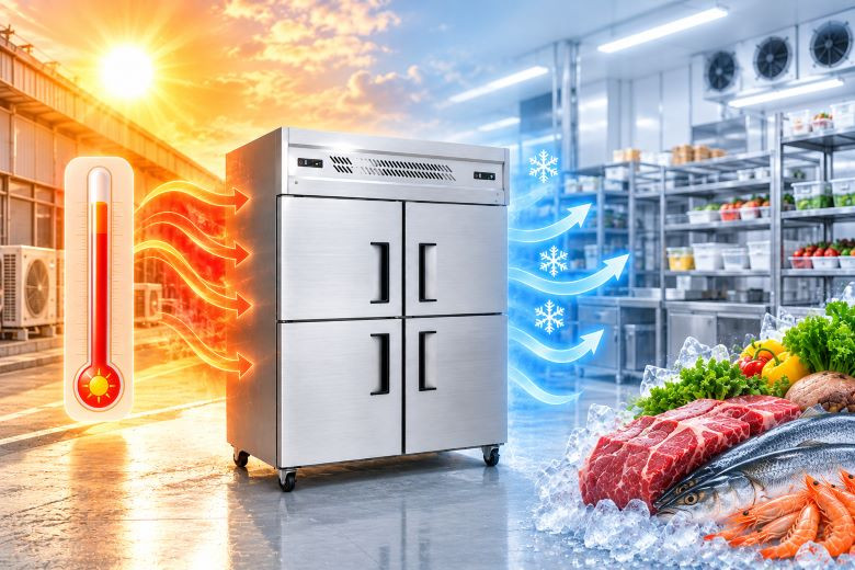 Nhiệt độ môi trường 35°C ảnh hưởng đến khả năng làm lạnh của tủ