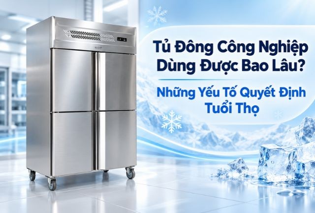 Tủ Đông Công Nghiệp Dùng Được Bao Lâu? Những Yếu Tố Quyết Định Tuổi Thọ
