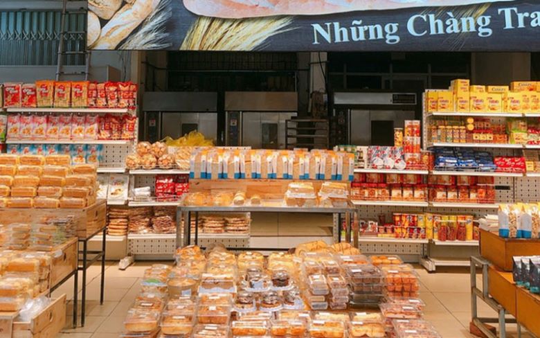 Bánh mì trong siêu thị