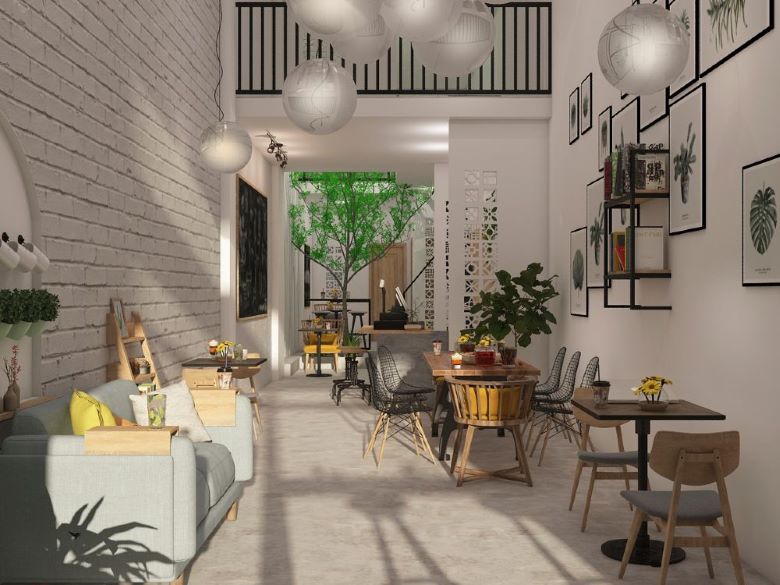 Mô hình cà phê hiện đại