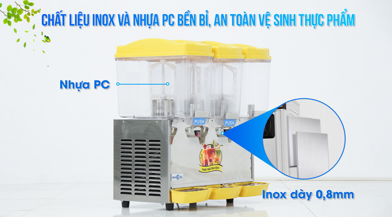 Chất liệu cao cấp, siêu bền bỉ