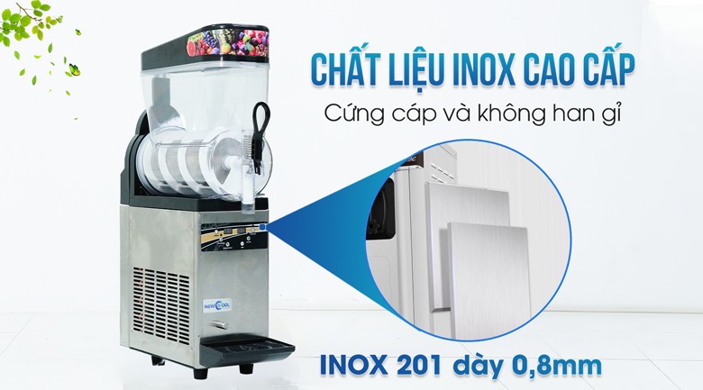 Chất liệu inox cao cấp dày dặn và không han gỉ