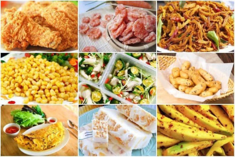 Bán kèm thêm các loại đồ ăn khác Bán kèm thêm các loại đồ ăn khác