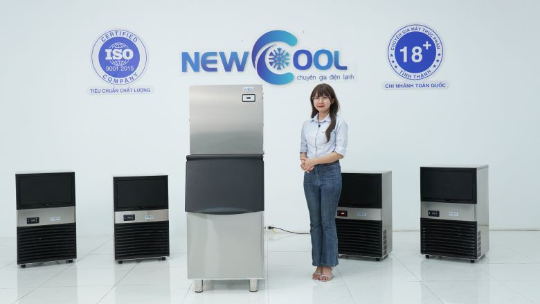Đầu tư máy làm đá viên NEWCOOL Luxury