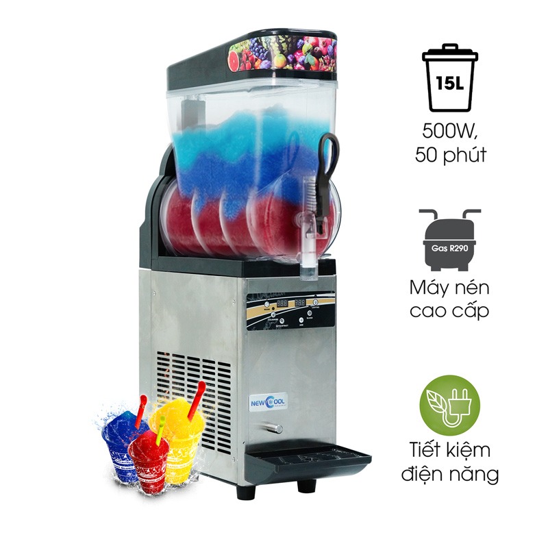 Máy làm kem siro tuyết NEWCOOL NC-X150 (1 ngăn)