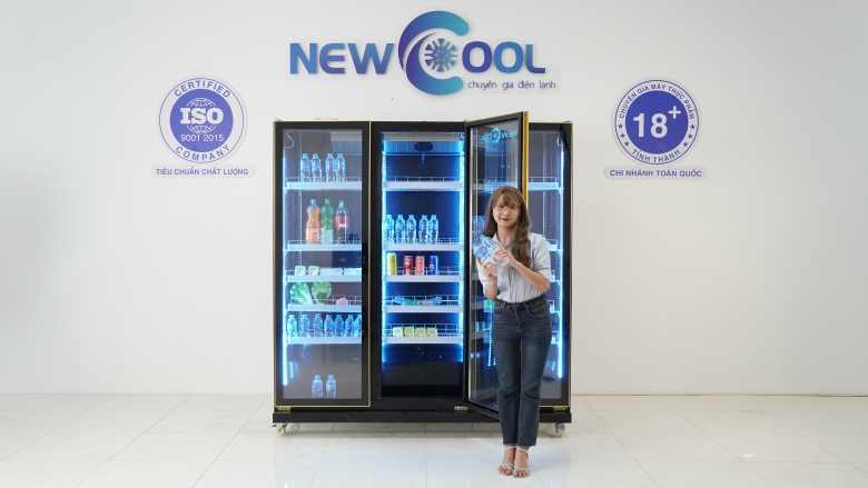 Tủ mát trưng bày NEWCOOL - thiết bị cho quán bar và quán cà phê nhất định phải có