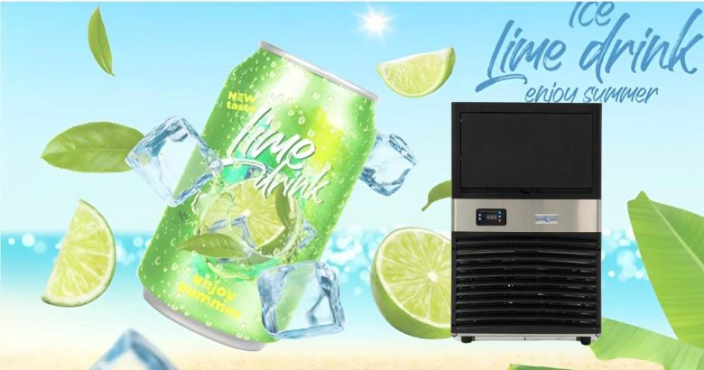 Máy làm đá viên phân loại này có thể cho sản lượng tối đa 25kg đá/ngày Máy làm đá viên phân loại này có thể cho sản lượng tối đa 25kg đá/ngày