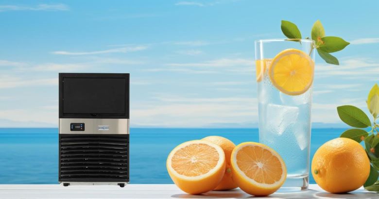 Mỗi ngày máy làm đá viên này có thể cho sản lượng lên tới 75kg đá/ngày Mỗi ngày máy làm đá viên này có thể cho sản lượng lên tới 40kg đá/ngày