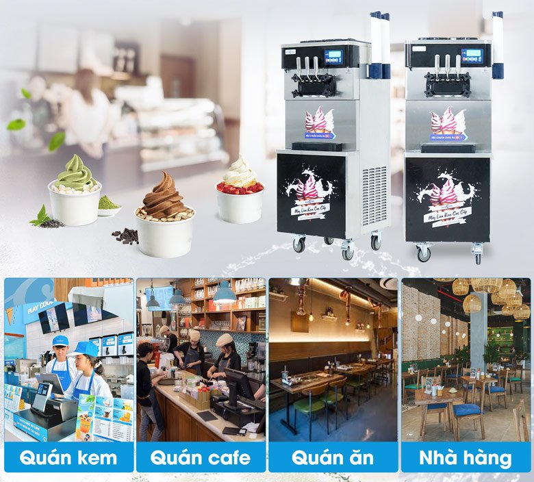Mua máy làm kem tại NEWCOOL để phát triển kinh doanh 