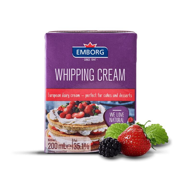 Whipping cream Emborg Whipping cream Emborg