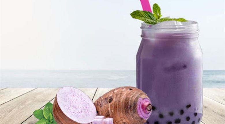 Trà sữa khoai môn