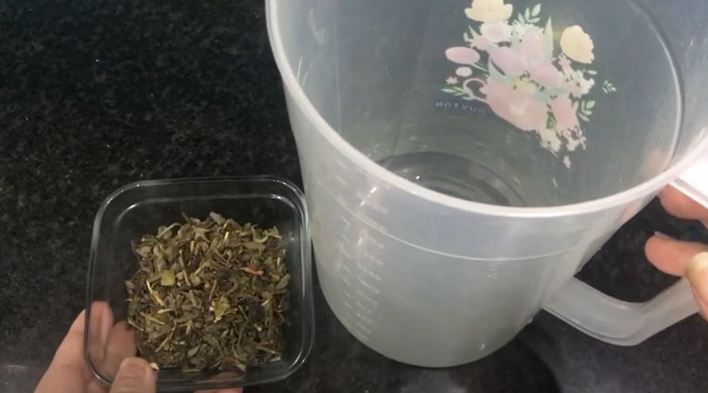 Chuẩn bị ly hoặc bình để ủ trà
