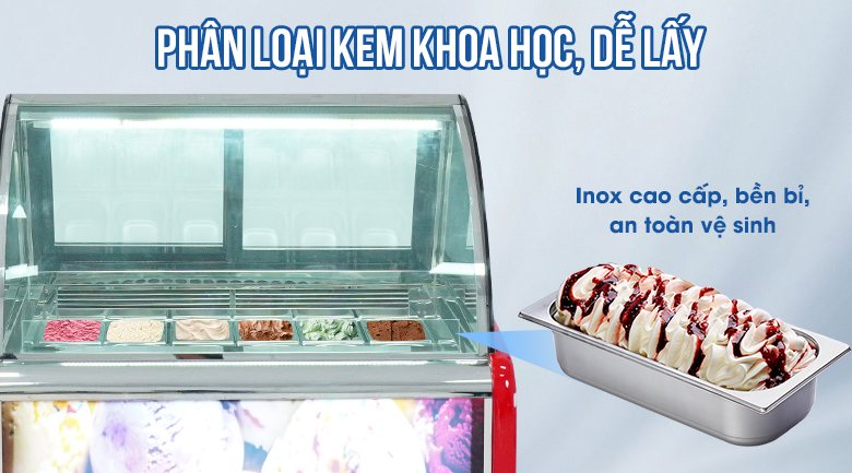 12 khay đựng kem bằng inox cao cấp 12 khay đựng kem bằng inox cao cấp