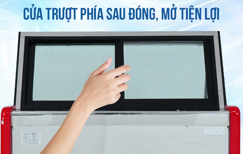 Cửa kính dạng trượt đóng mở thuận tiện Cửa kính dạng trượt đóng mở thuận tiện