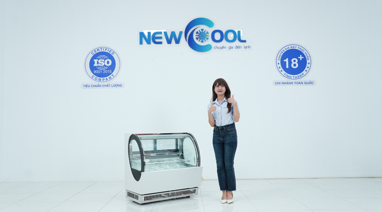 NEWCOOL - Thương hiệu điện lạnh hàng đầu cung cấp tủ trưng bày kem NEWCOOL - Thương hiệu điện lạnh hàng đầu cung cấp tủ trưng bày kem