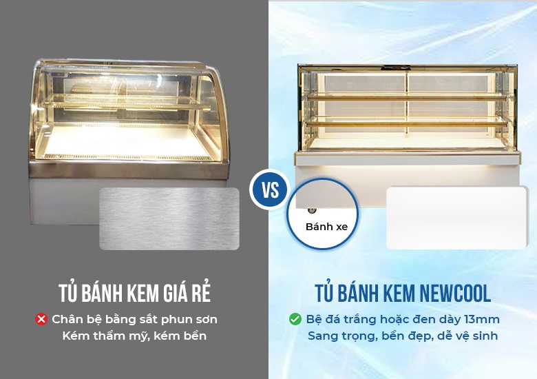 Chân bệ đá trắng/đen sang trọng, bền bỉ
