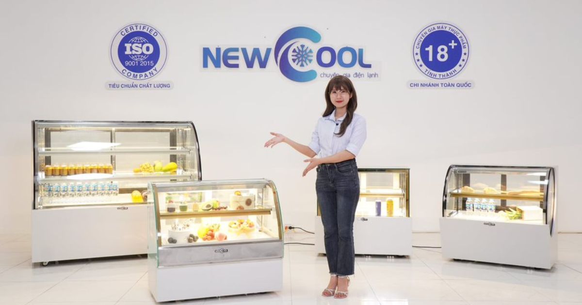 Bật mí cách sử dụng tủ trưng bày bánh kem an toàn, tiết kiệm điện