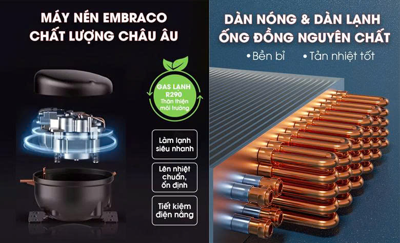 Hệ thống làm lạnh chất lượng cao
