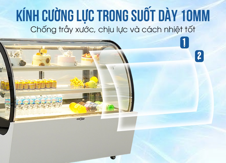 Kính cường lực 2 lớp dày 10mm