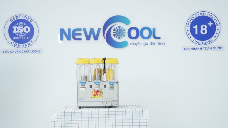 Máy làm lạnh nước trái cây NEWCOOL 3 ngăn