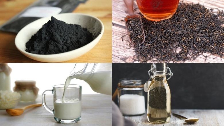 Nguyên liệu làm trà sữa than tre