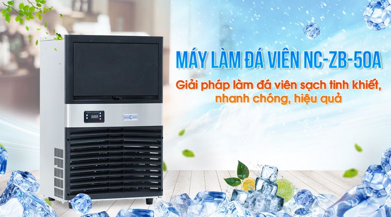 Máy làm đá viên NEWCOOL NC-ZB-50A Máy làm đá viên NEWCOOL NC-ZB-50A