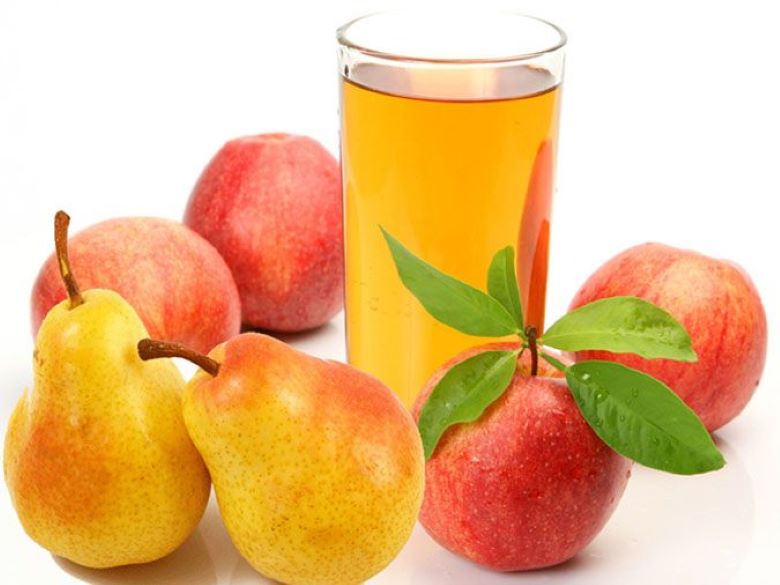 Lê mix táo là một trong các loại nước ép healthy tươi mát, giàu chất xơ