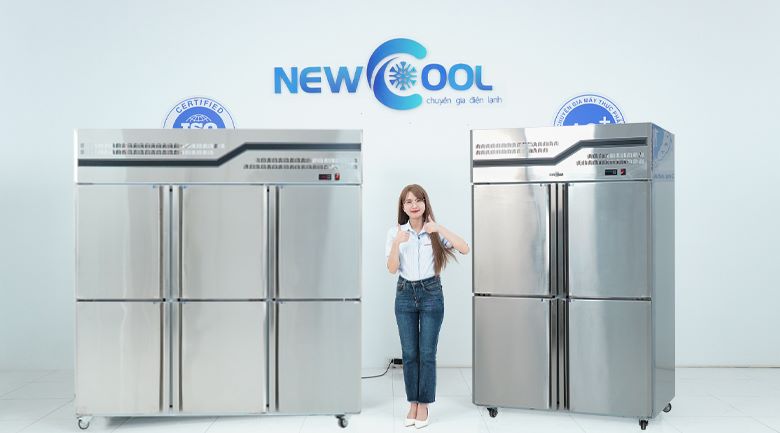 Tủ đông đứng công nghiệp NEWCOOL