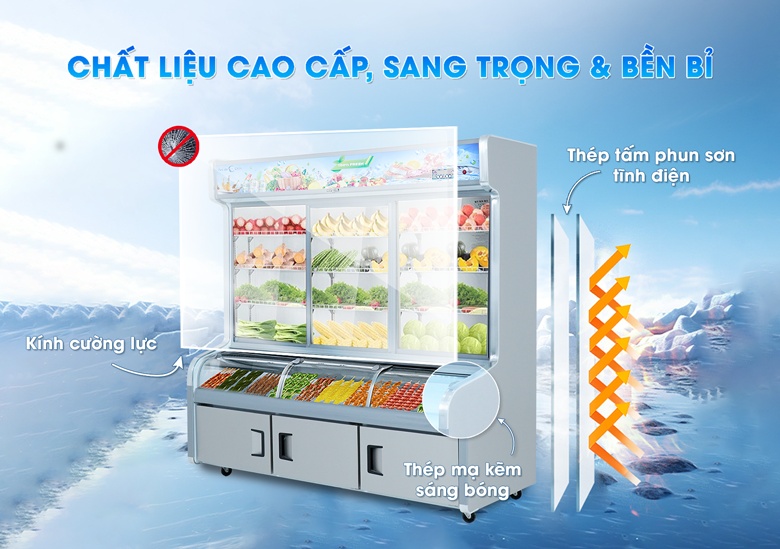 Chất liệu chế tạo cao cấp, sang trọng và bền bỉ Chất liệu chế tạo cao cấp, sang trọng và bền bỉ