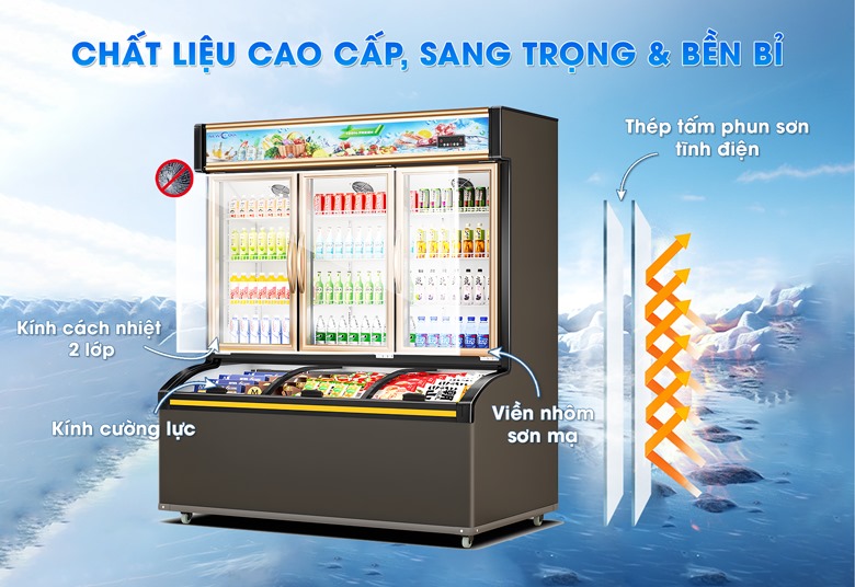 Chất liệu chế tạo cao cấp, sang trọng và bền bỉ Chất liệu chế tạo cao cấp, sang trọng và bền bỉ