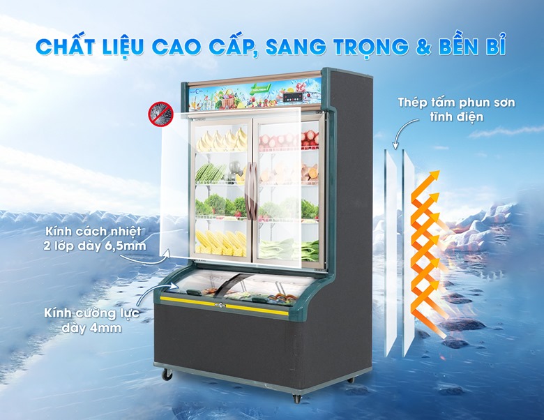 Chất liệu chế tạo cao cấp, sang trọng và bền bỉ Chất liệu chế tạo cao cấp, sang trọng và bền bỉ