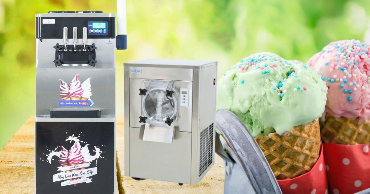 Máy làm kem NEWCOOL: Sự đầu tư đáng giá cho mọi cửa hàng kem
