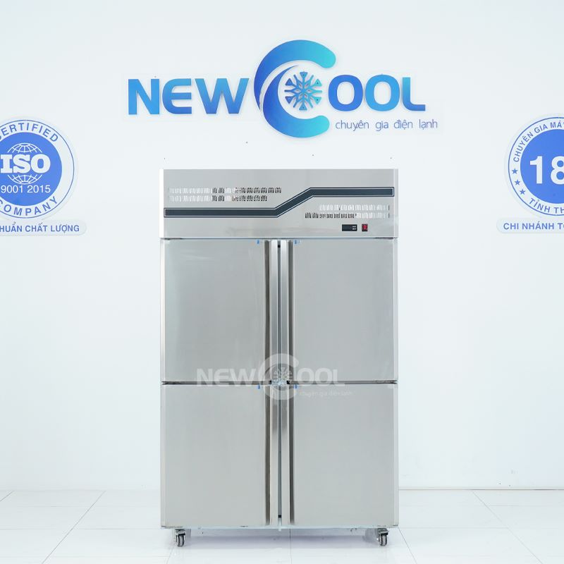 Tủ đông đứng 4 cánh NEWCOOL có quạt gió