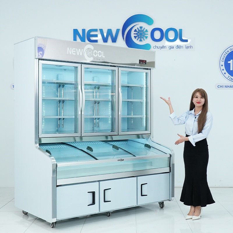 Tủ Lạnh Siêu Thị 3 Chế Độ 1M8 Cao Cấp HY-1800FKT (Mát, Đông Mềm, Đông Lạnh) - 1