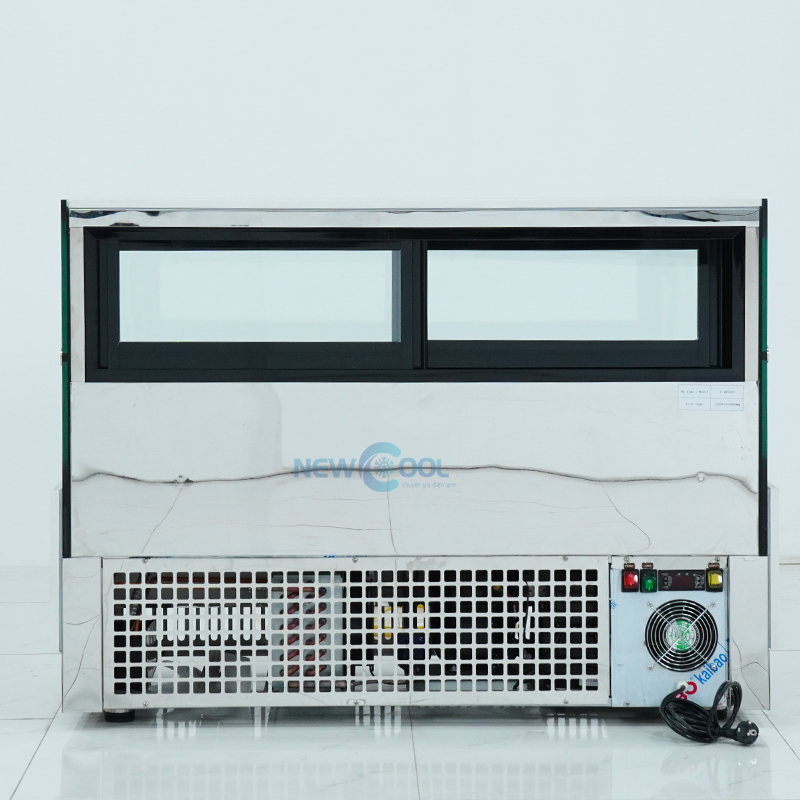 Tủ bảo quản kem 1m2 F-QR540V kính vuông (màu trắng) - 5