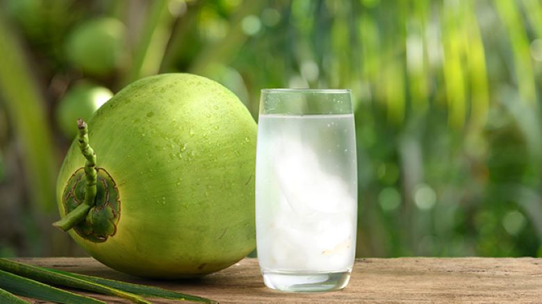 Nước dừa có tác dụng bù nước cho cơ thể rất tốt