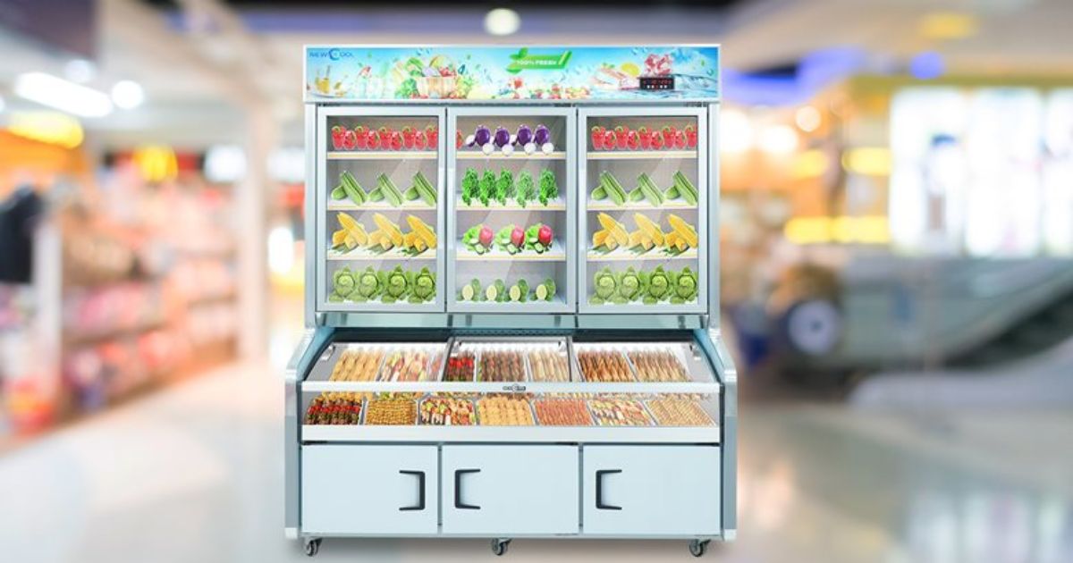 Top 3 tủ mát trưng bày có ngăn đông mềm đáng mua nhất tại NEWCOOL