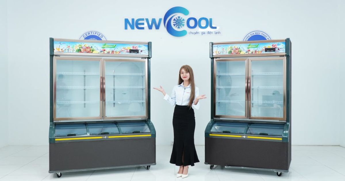 Tủ lạnh siêu thị 2 chế độ có tốn điện không? Cách sử dụng tiết kiệm điện