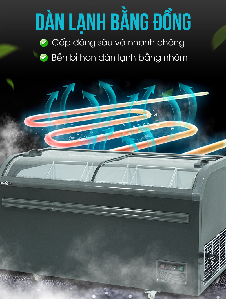 Dàn lạnh bằng đồng bền bỉ