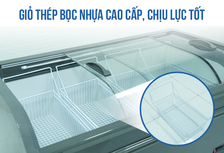 Giỏ thép bọc nhựa cao cấp, chống han gỉ và chịu lực tốt