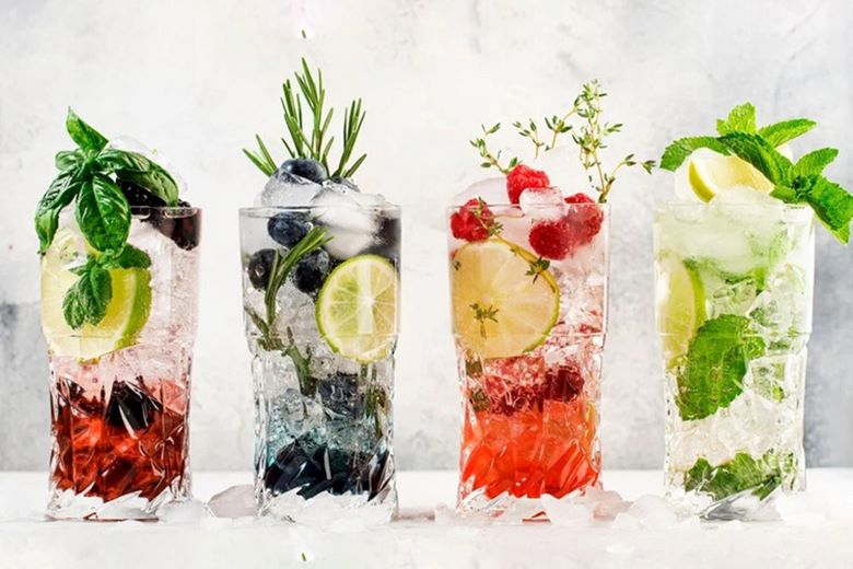 Mocktail được yêu thích bởi hương vị sảng khoái, đẹp mắt