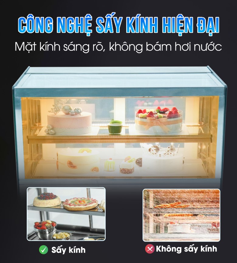 Công nghệ sấy kính hiện đại, giúp cho mặt kính luôn trong suốt, sáng rõ Công nghệ sấy kính hiện đại, giúp cho mặt kính luôn trong suốt, sáng rõ
