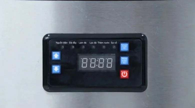 Bảng điều khiển của máy làm đá viên ZB-80A
