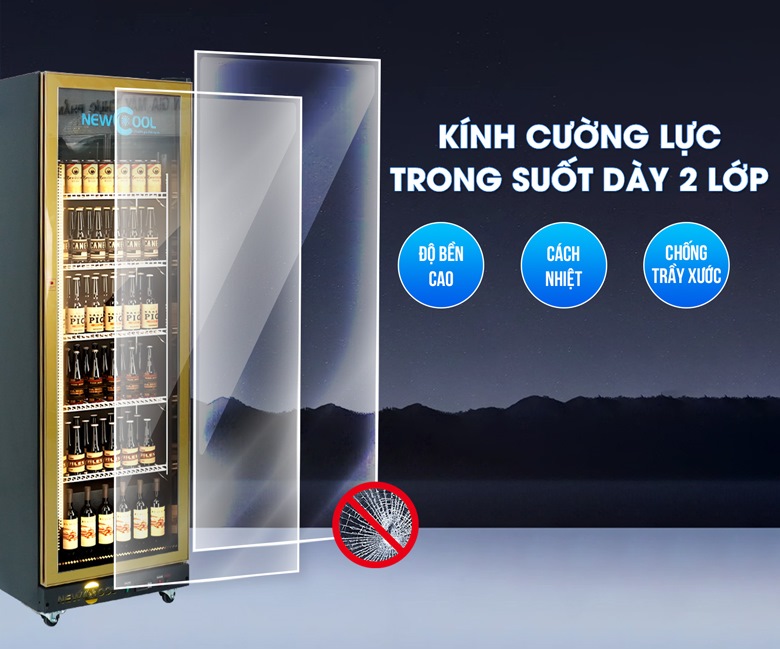 Cánh tủ bằng kính cường lực 2 lớp dày dặn, chịu lực tốt Cánh tủ bằng kính cường lực 2 lớp dày dặn, chịu lực tốt