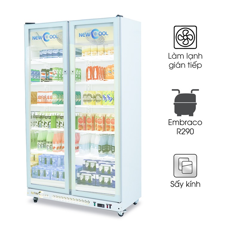 Tủ mát cánh kính Luxury TMLT-2CK